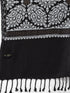 Women's Aari Embroidery and Stone Work Wool Shawl
